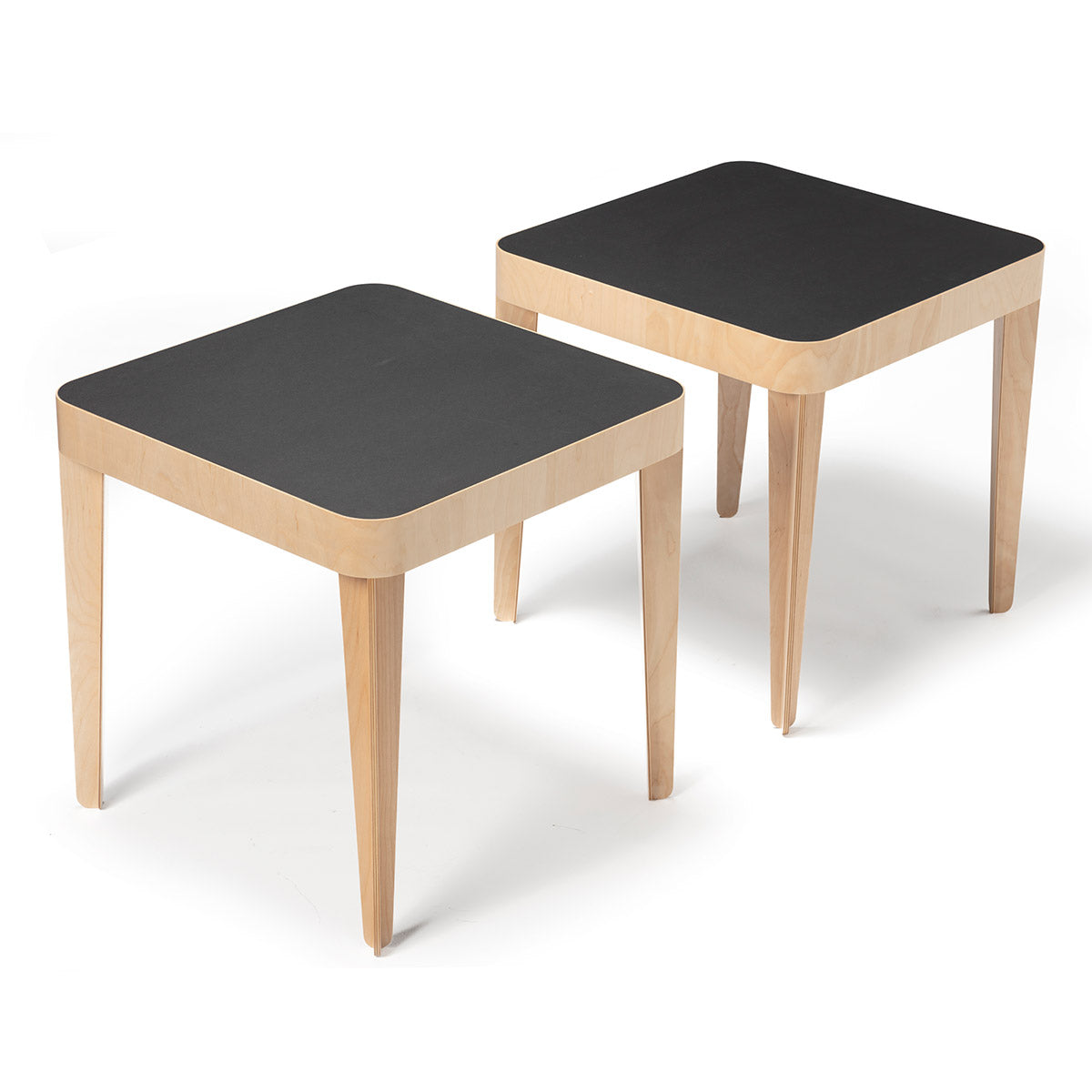 Isokon Occasional Table | Black Linoleum Top