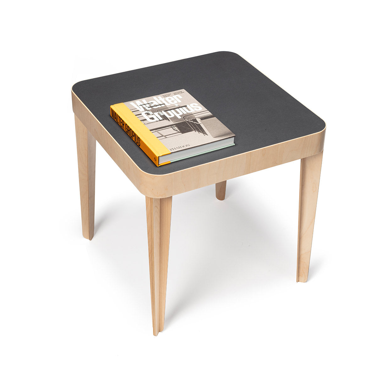 Isokon Occasional Table | Black Linoleum Top