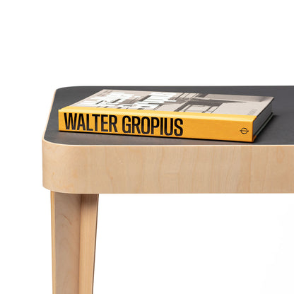 Isokon Occasional Table | Black Linoleum Top