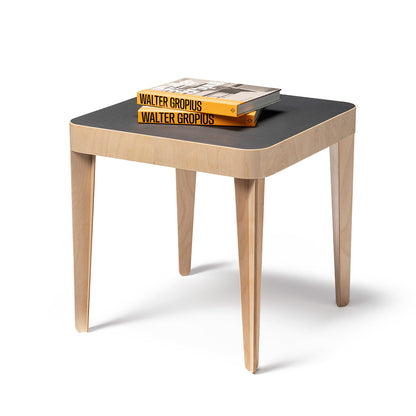 Isokon Occasional Table | Black Linoleum Top