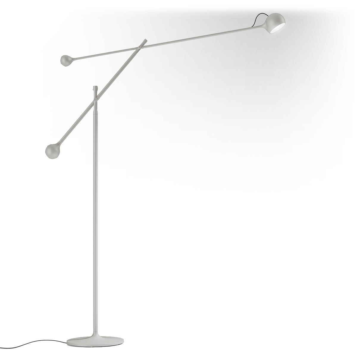 Ixa Floor Lamp | White Grey