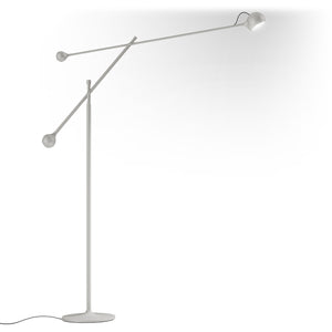 Ixa Floor Lamp | White Grey