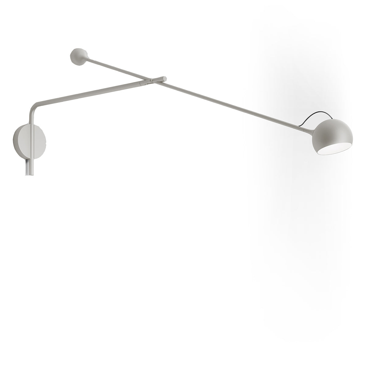 Ixa Wall L Lamp | White Grey