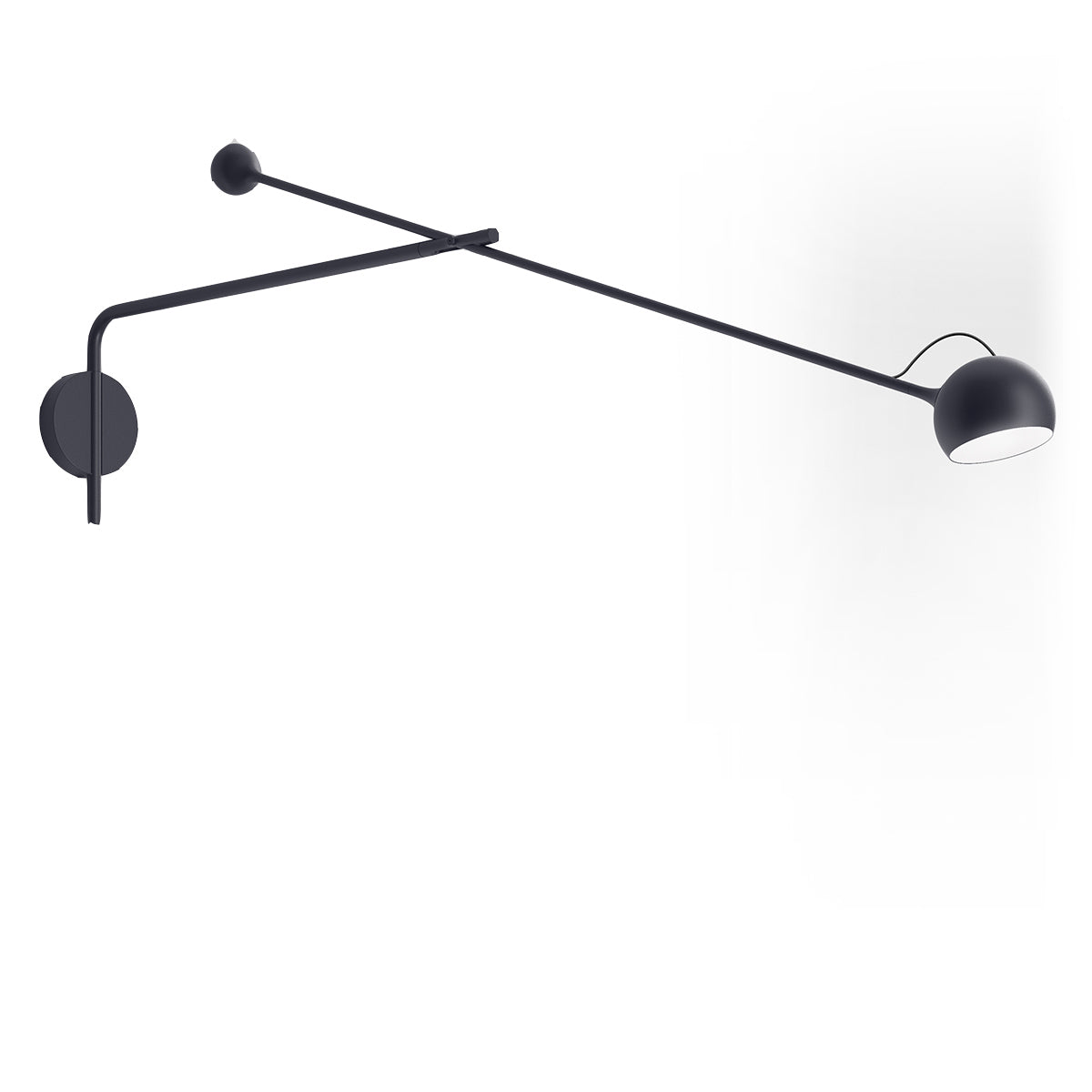 Ixa Wall L Lamp | Anthracite