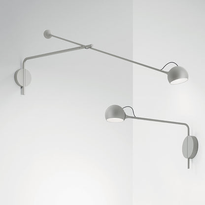 Ixa Wall L Lamp | White Grey