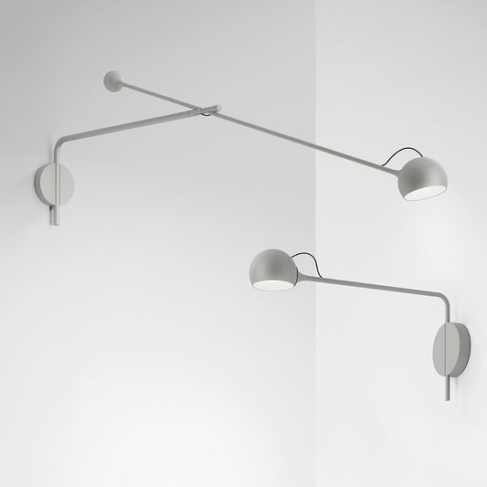 Ixa Wall L Lamp | White Grey