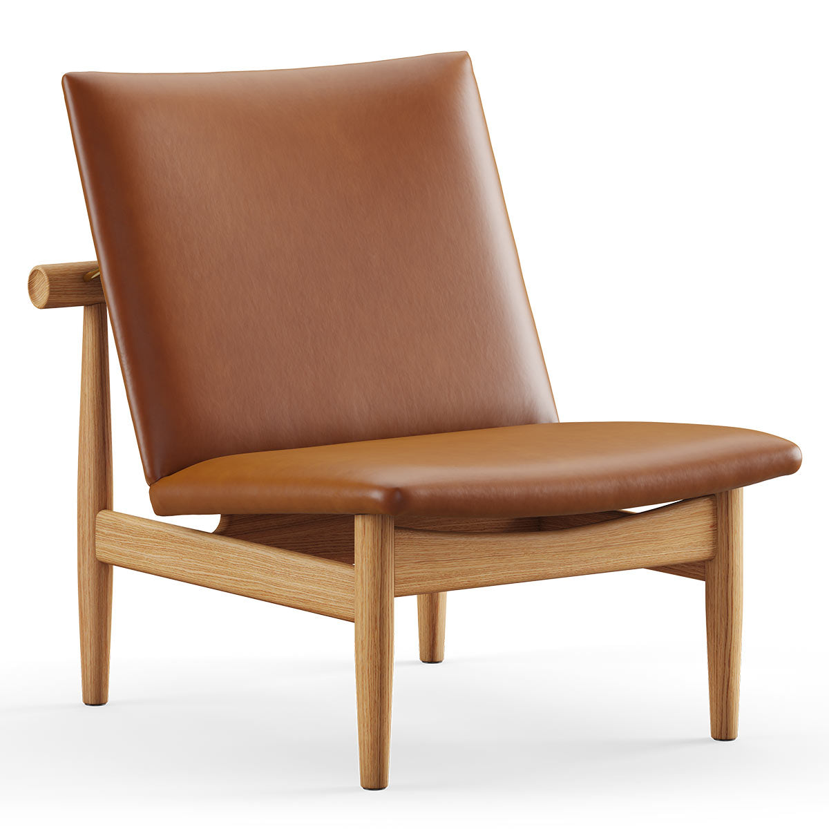 Japan Chair | Walnut Elegance Leather Upholstery