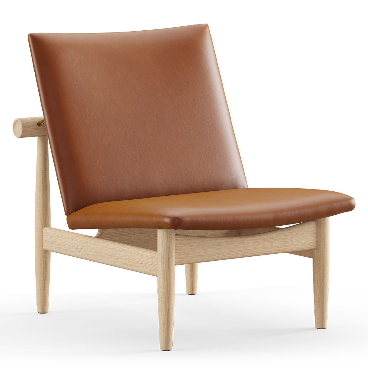 Japan Chair | Walnut Elegance Leather Upholstery