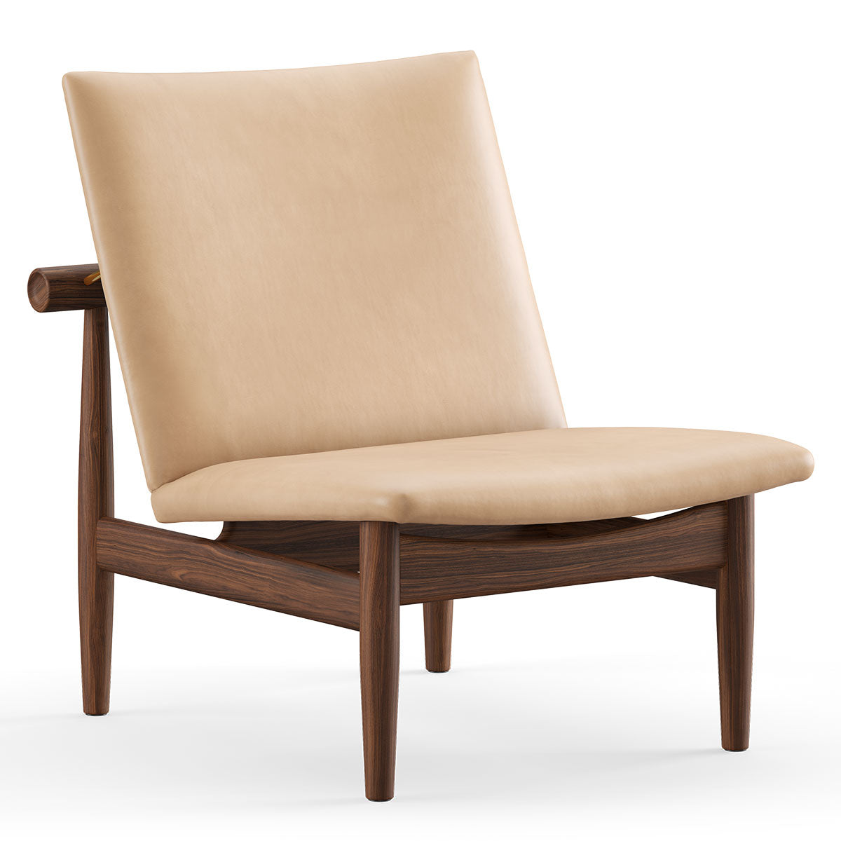 Japan Chair | Natural Vegetal Leather Upholstery