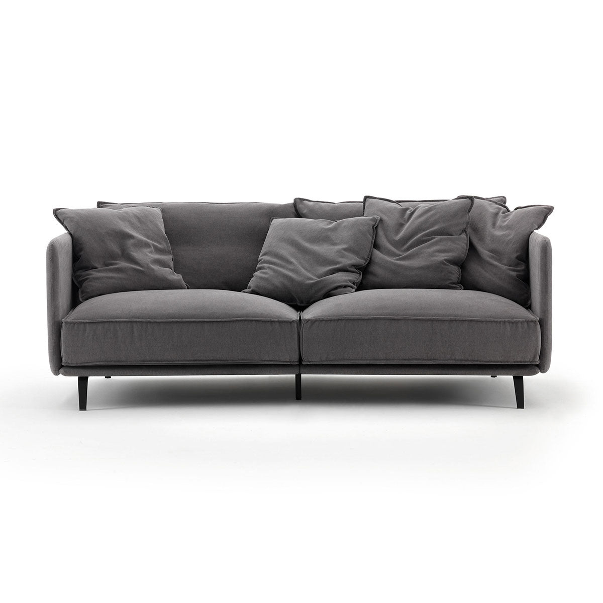 K2 2 Seat Large Sofa | Grey Lama 08 Fabric