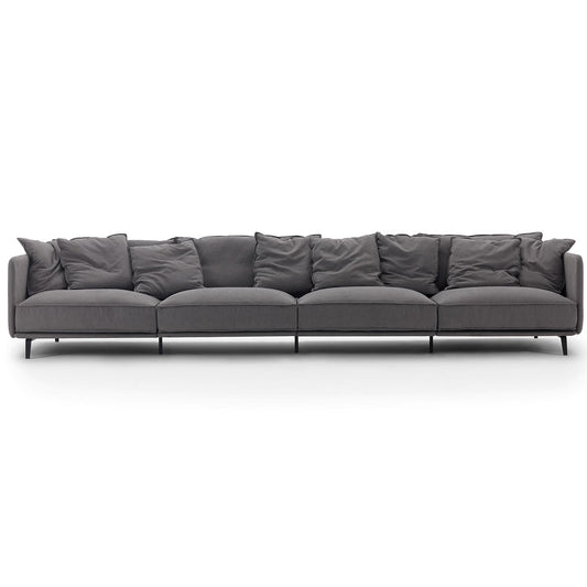 K2 4 Seat Sofa K01 | Deep Red Lama 804 Fabric
