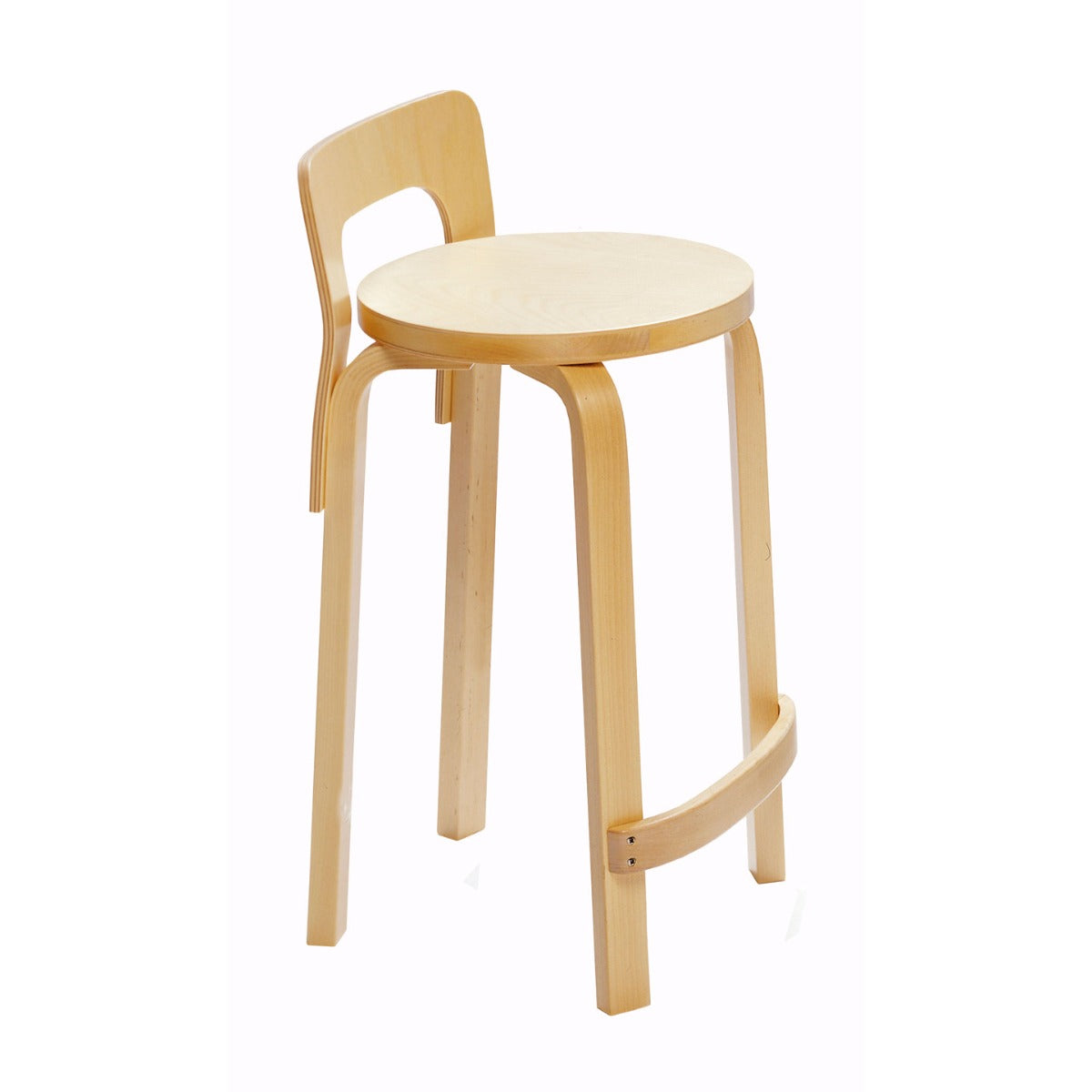 K65 Barstool | Birch Veneer Seat