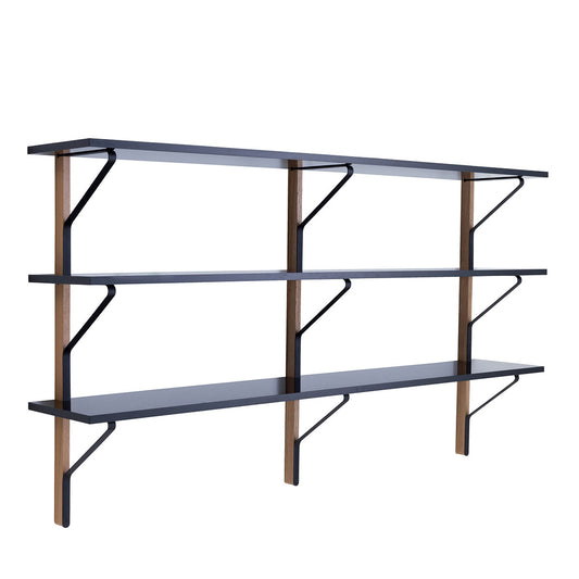 Kaari 3 Shelves 200cm | Natural Lacquered Oak