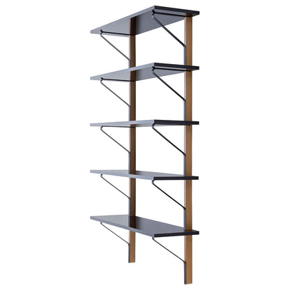 Kaari 5 Shelves 100cm | Natural Lacquered Oak