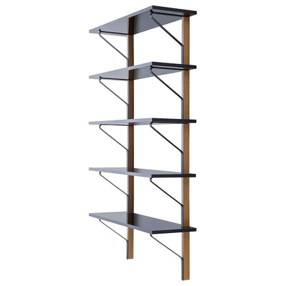 Kaari 5 Shelves 100cm | Natural Lacquered Oak