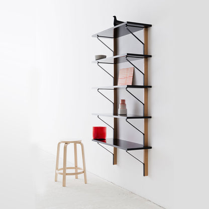 Kaari 5 Shelves 100cm | Natural Lacquered Oak