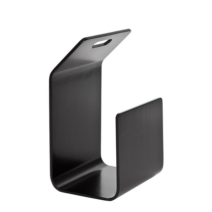 Kanto Magazine Rack | Black Lacquered Birch