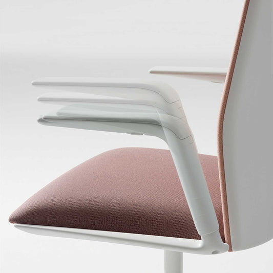 Kinesit Executive Task Chair | Vermillion Canvas