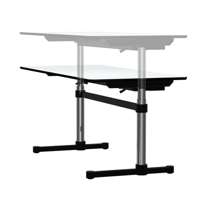 Kitos M Adjustable Desk 175cm | Pearl Grey Laminate Top