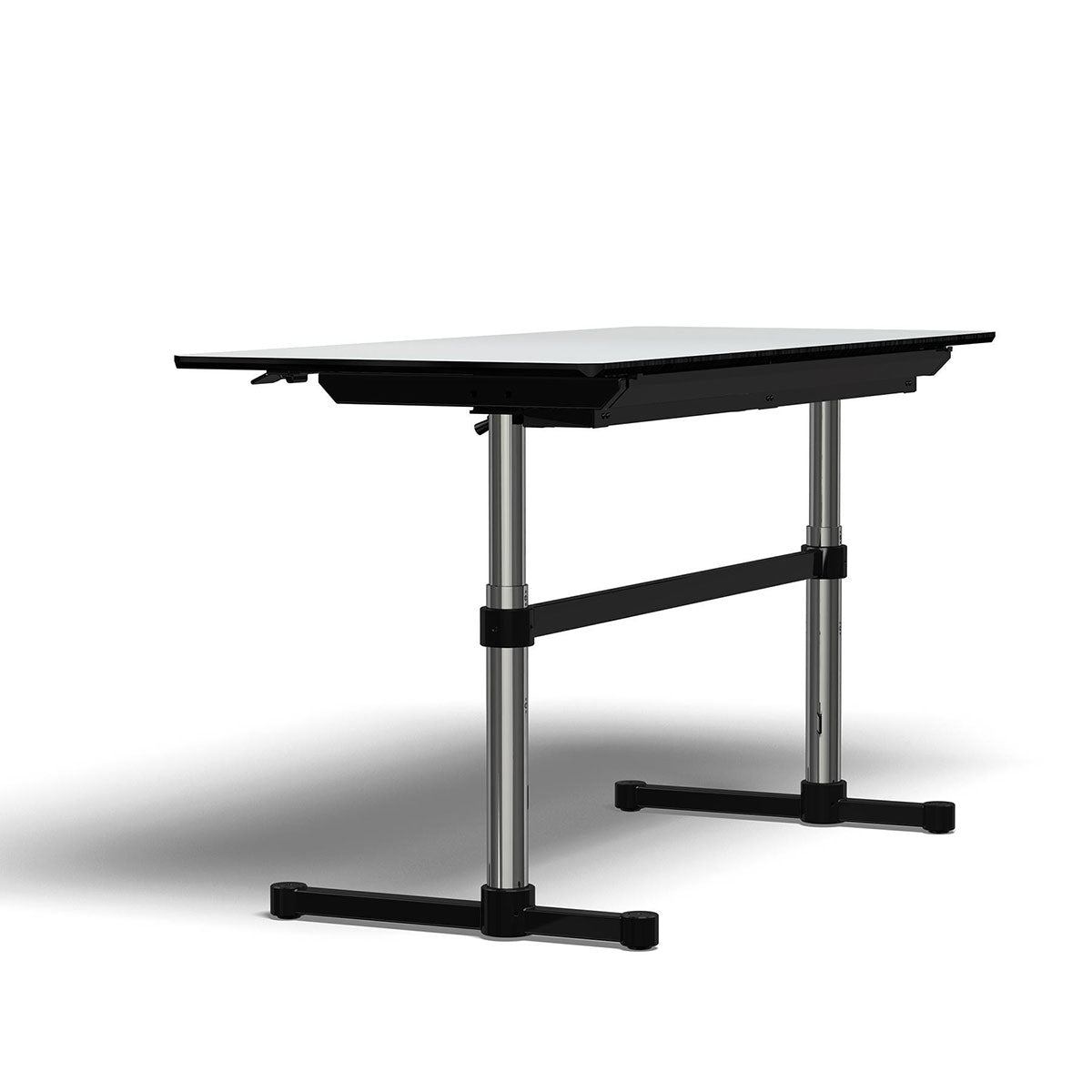 Kitos M Adjustable Desk 175cm | Pearl Grey Laminate Top