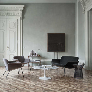 KN04 Lounge Chair | Charcoal 13 West Fabric Upholstery