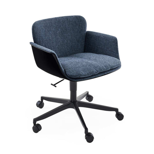 KN06 Desk Chair | Iseo Velvet 08 Avion