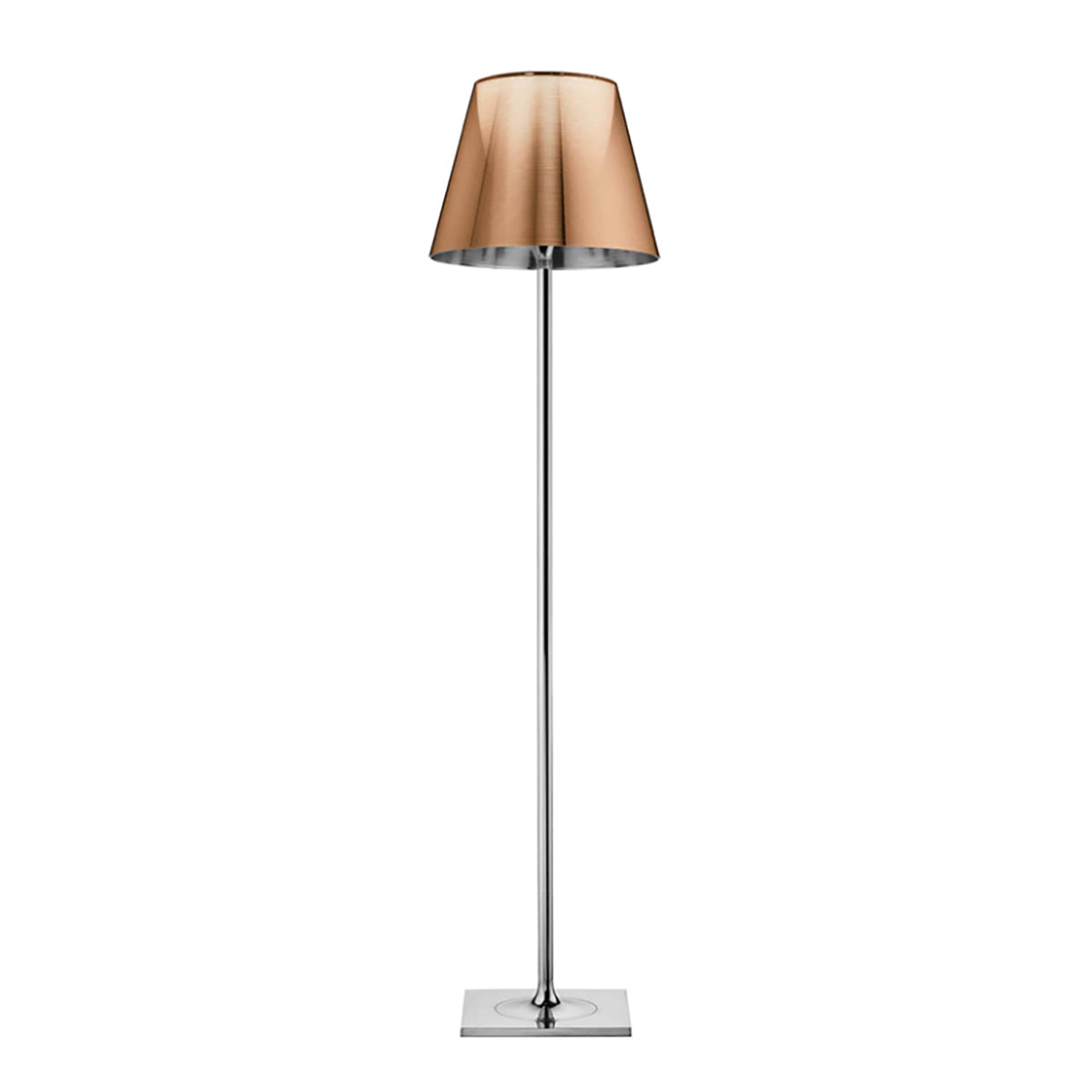 KTribe F2 Floor Lamp | Aluminized Bronze Shade