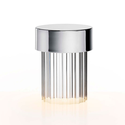 Last Order Table Lamp | Polished Stainless Steel
