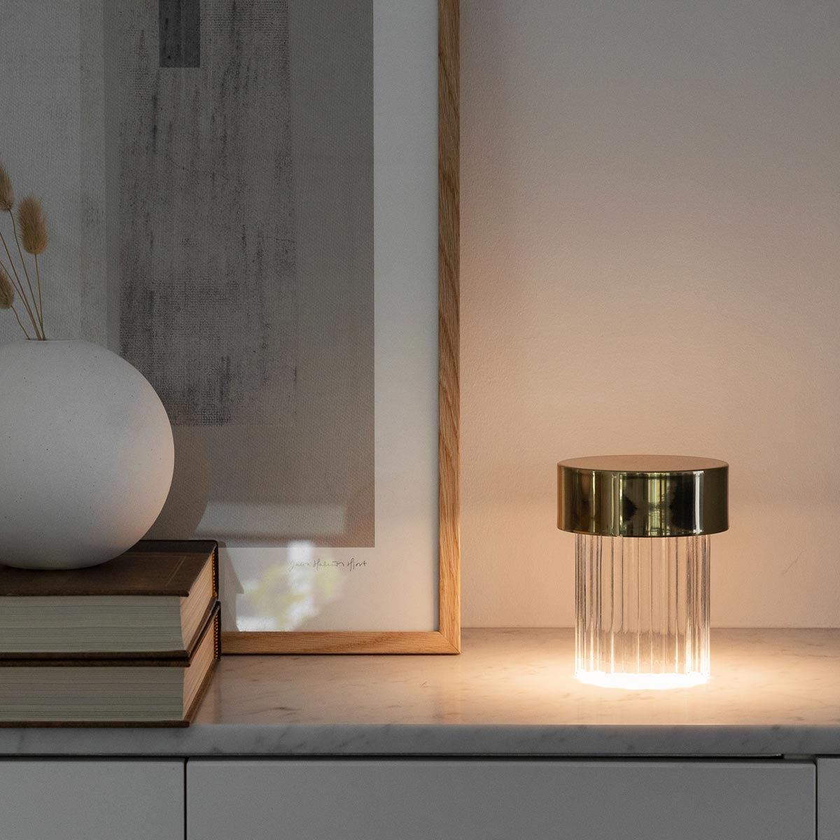 Last Order Table Lamp | Polished Brass