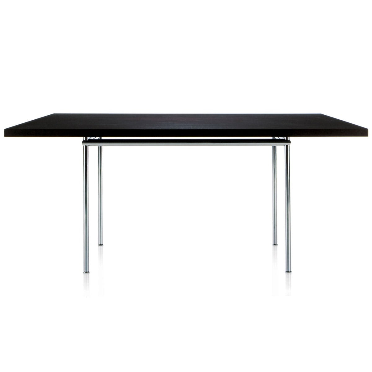 LC12 La Roche Dining Table 160cm | Black Stained Oak Top