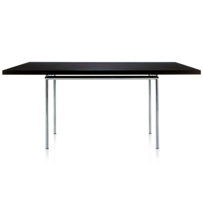 LC12 La Roche Dining Table 160cm | Black Stained Oak Top