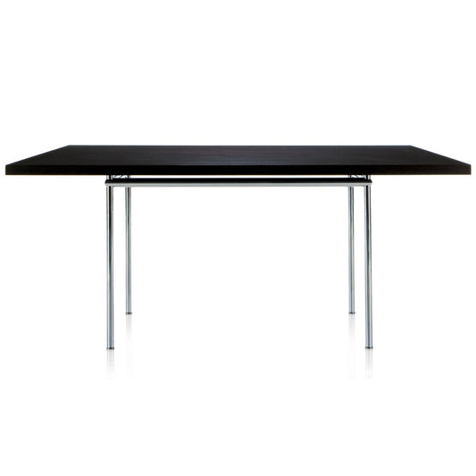 LC12 La Roche Dining Table 160cm | Black Stained Oak Top