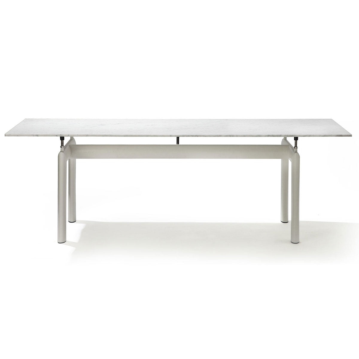6 Table Tube d'Avion | Carrara Marble Top