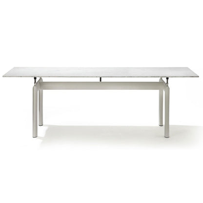 6 Table Tube d'Avion | Carrara Marble Top