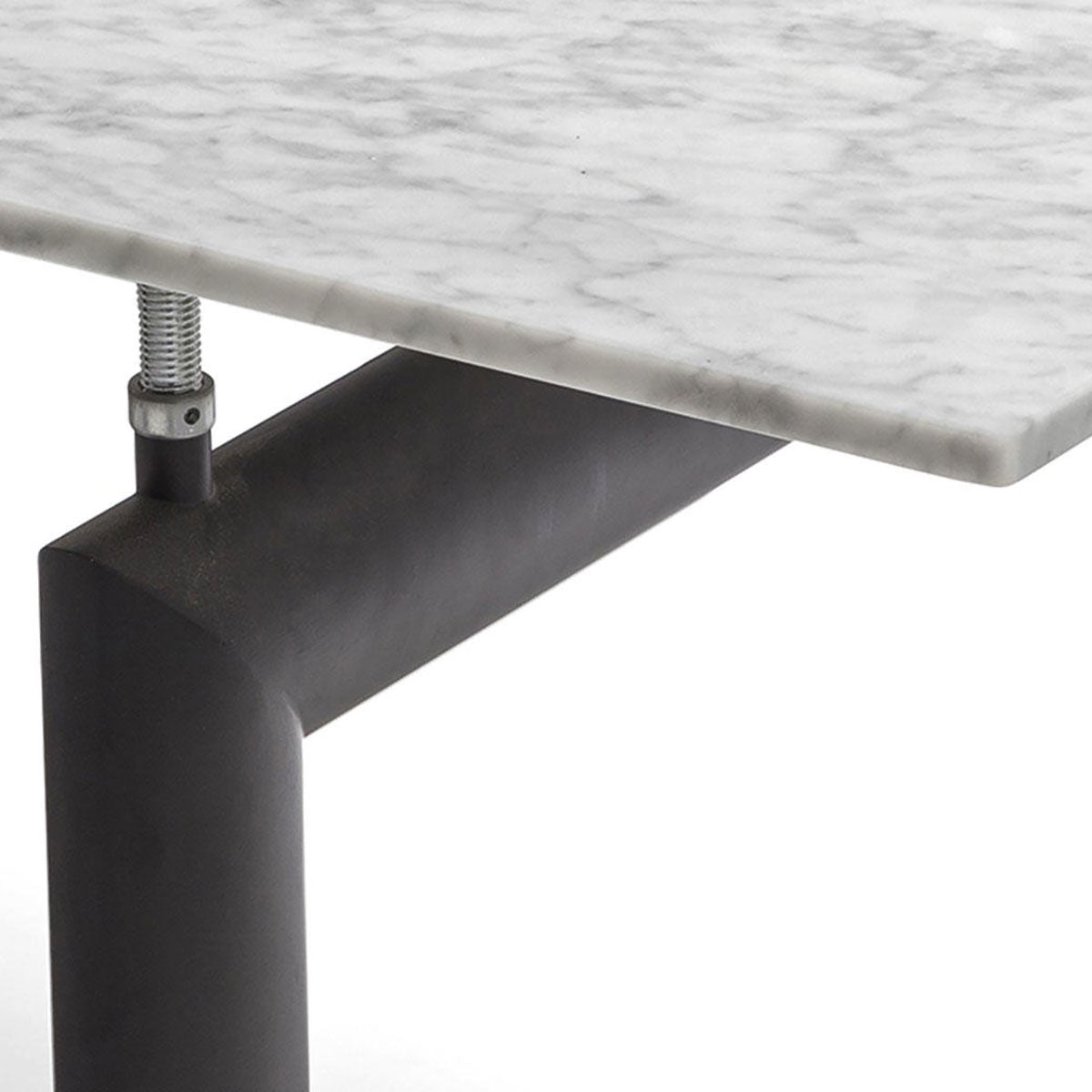 6 Table Tube d'Avion | Carrara Marble Top