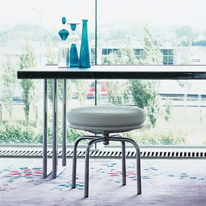 8 Tabouret Tournant | Scozia 13X247 White Leather