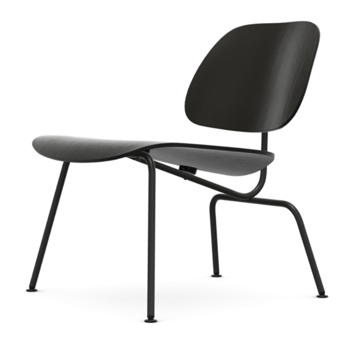 Plywood Group LCM Chair | Black Stained Ash Seat and Back