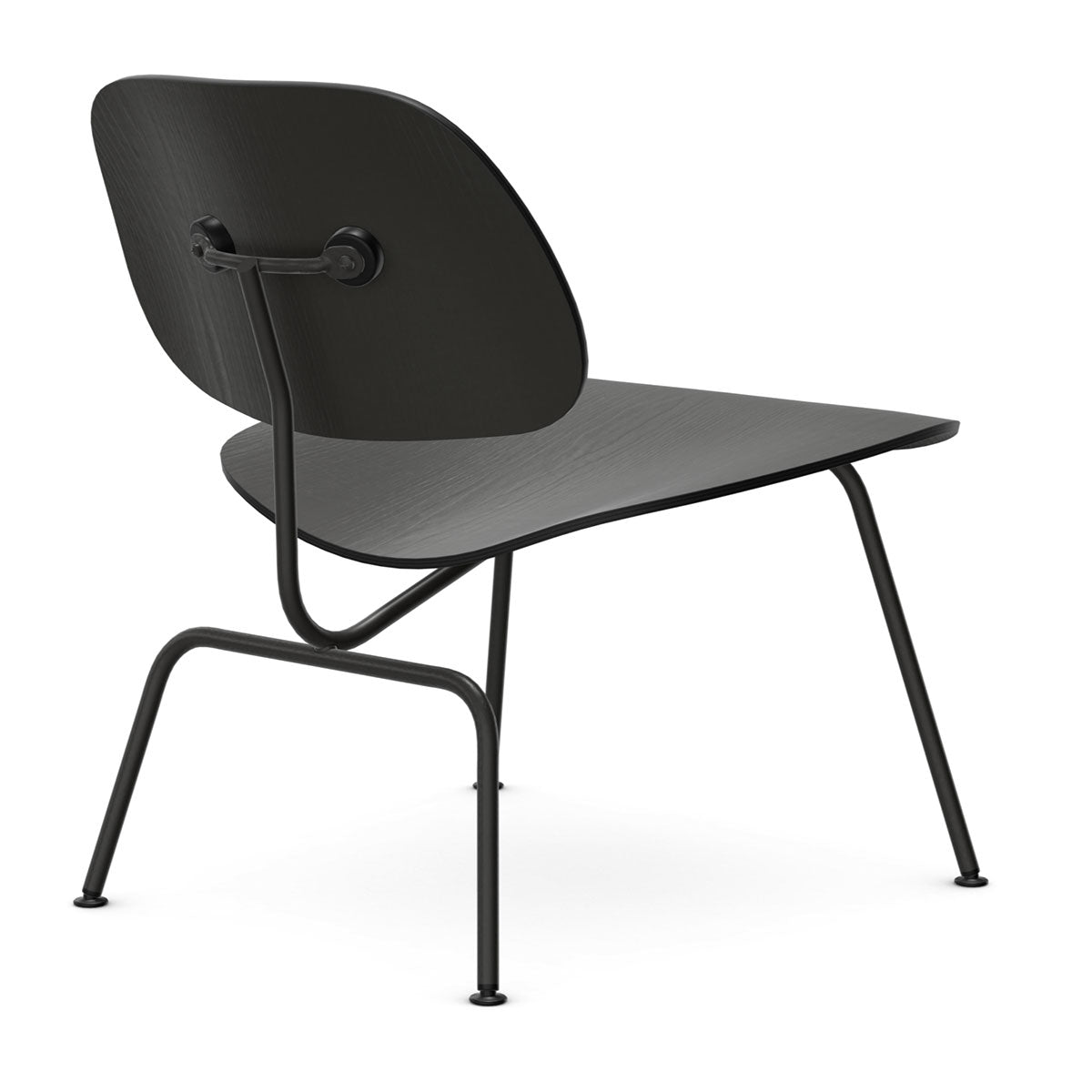 Plywood Group LCM Chair | Black Stained Ash Seat and Back