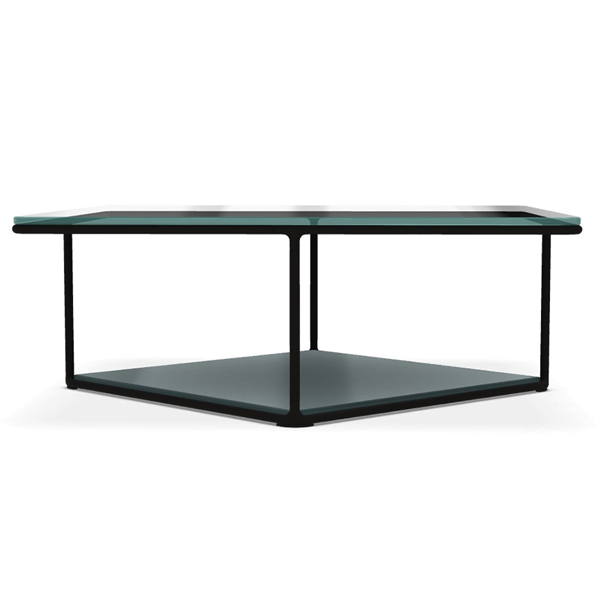 Lemante Coffee Table 80cm | Extralight Glass Top