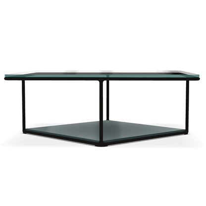 Lemante Coffee Table 80cm | Extralight Glass Top
