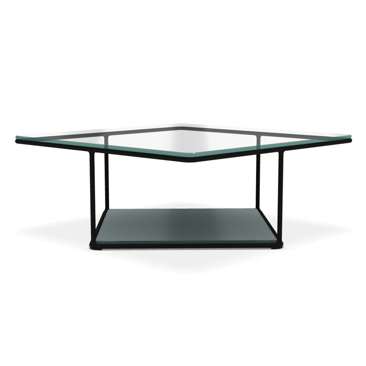 Lemante Coffee Table 80cm | Extralight Glass Top