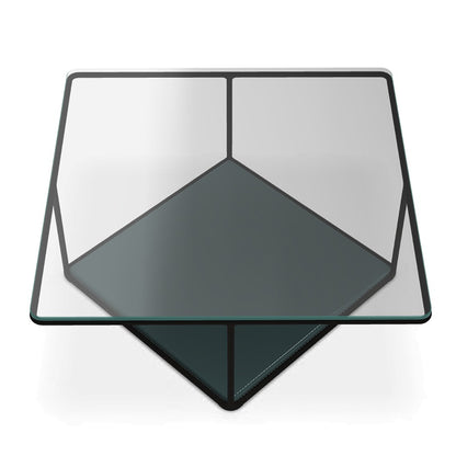 Lemante Coffee Table 80cm | Extralight Glass Top