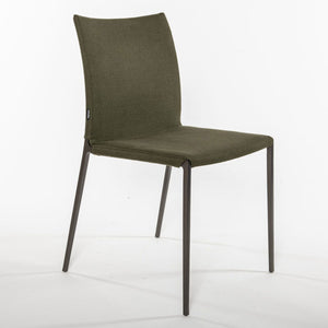 Lia Dining Chair | Green Vale 24848 Fabric