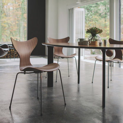 Lily 3108 Chair | Natural Walnut Veneer Seat