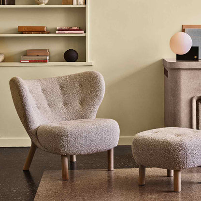 Little Petra Pouf ATD1 | Sand 003 Karakorum Fabric