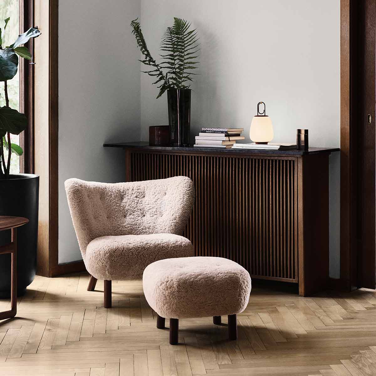 Little Petra Pouf ATD1 | Sheepskin Sahara
