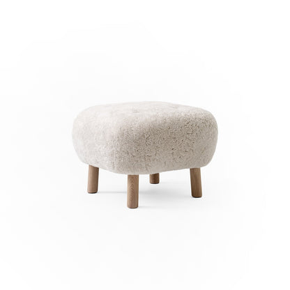 Little Petra Pouf ATD1 | Sheepskin Moonlight