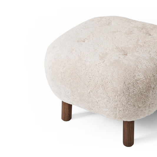 Little Petra Pouf ATD1 | Sheepskin Moonlight