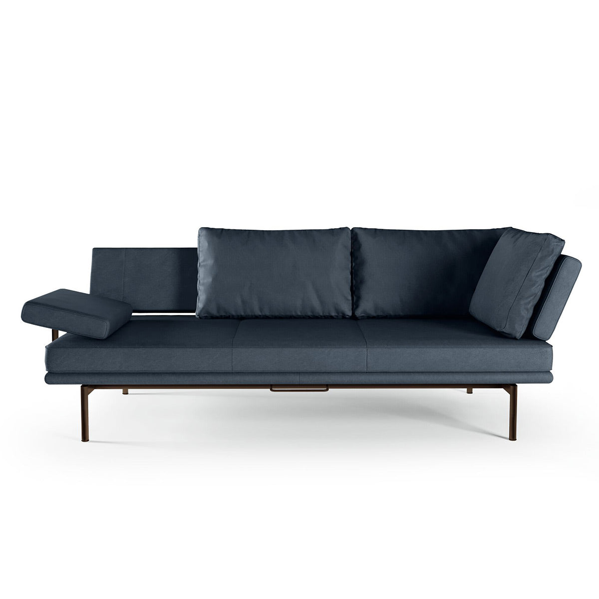 Living Platform 3 Seat Sofa | Chess 7617 Tonga Fabric