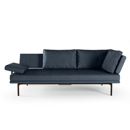 Living Platform 3 Seat Sofa | Chess 7617 Tonga Fabric